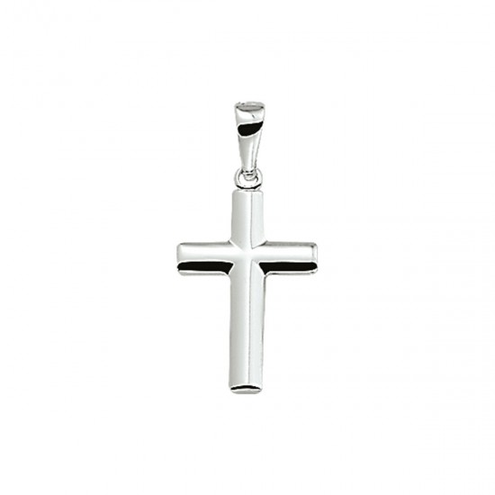 Zilveren hanger kruis - 52059