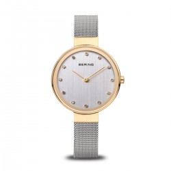 Bering Horloge Classic polished gold 34mm - 48304