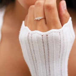 24Kae Loua Ring zilver gerhodineerd 12412S MAAT 17 - 48586