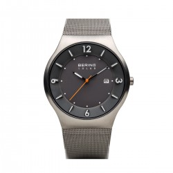 BERING Solar brushed grey horloge 40mm - 43441