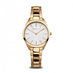 Bering Horloge Ultra Slim polished/brushed gold 31mm - 48314