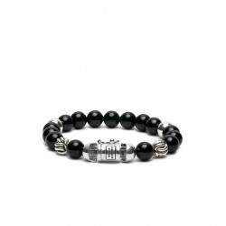 Buddha to Buddha 188ON-F Spirit Bead Onyx Bracelet MAAT 21cm - 43282