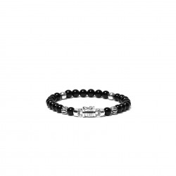 Buddha to Buddha 189ON-F Spirit Bead Mini Onyx Bracelet MAAT 21cm - 44633