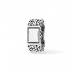 Buddha to Buddha 194 Julius Signet Ring Silver MAAT 17 - 47104