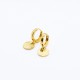 & anne Earring Shell Gold plating - 47606