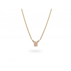 24Kae Ketting met hanger zilver verguld 32426Y MAAT 40+5,5cm - 48616