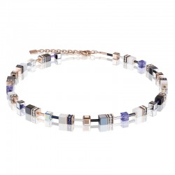 Coeur de Lion ketting Wit & paars - 45317