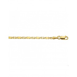 Gouden Armband valkenoog 19cm - 42155