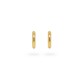 24Kae Earring Hoops zilver verguld 42415Y 1,1cm - 48623