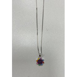 Bellini zilveren kinder collier met Zon MAAT 38cm - 49070