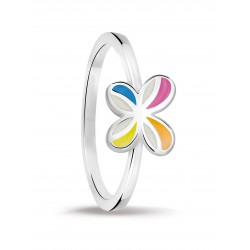 Bellini kinder ring gekleurde vlinder MAAT 14,5 - 45675