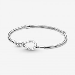 Pandora Moments Infinity Knot Snake Chain Bracelet MAAT 21 - 53339