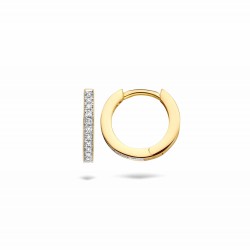 Blush Diamonds Oorringen Geelgoud met Diamand 7612BDI 1,23cm - 47247