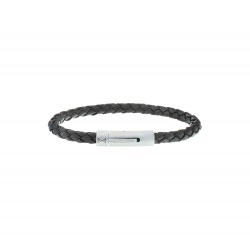 AZE JUNIOR kinderarmband Iron Single String Brown MAAT 16,5cm - 47769