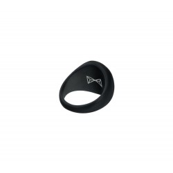 AZE Jewels RING SIGNET - NOIR MAAT 20 - 47100
