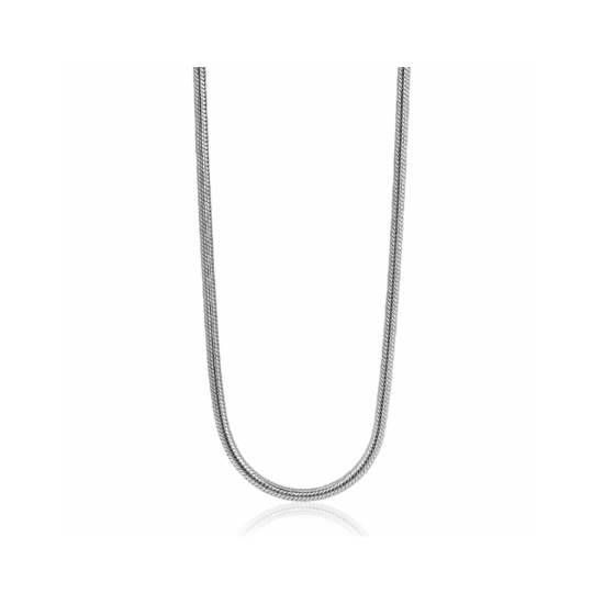 Zinzi zilveren slangen collier 1,5mm breed ZISL15-45 45cm - 59440