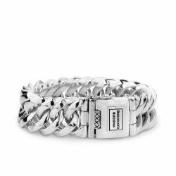 Buddha to Buddha 080-F Chain Big Bracelet Silver maat 21cm - 42657