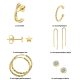 Bison Juwelier giftbox set Goudkleurig 925 6 Sieraden - 42769