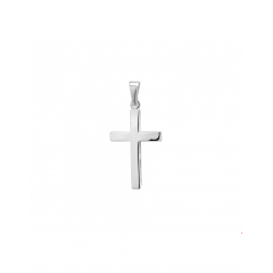 Zilver Hanger kruis 14 X 24 mm - 40090