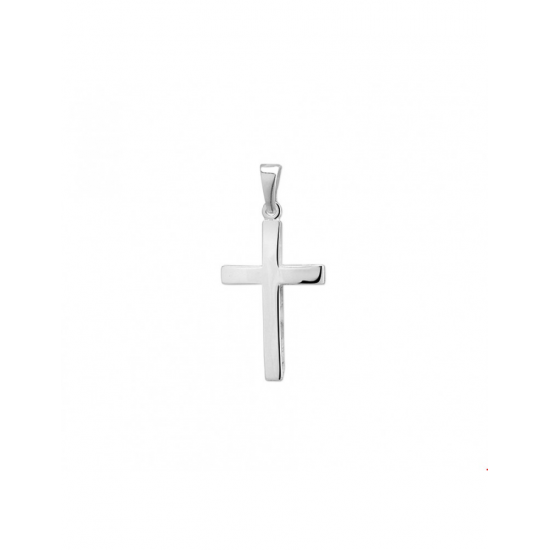 Zilver Hanger kruis 14 X 24 mm - 40090