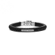 Buddha to Buddha 162BL-E Komang Small Leather Bracelet Black MAAT 19cm - 40390