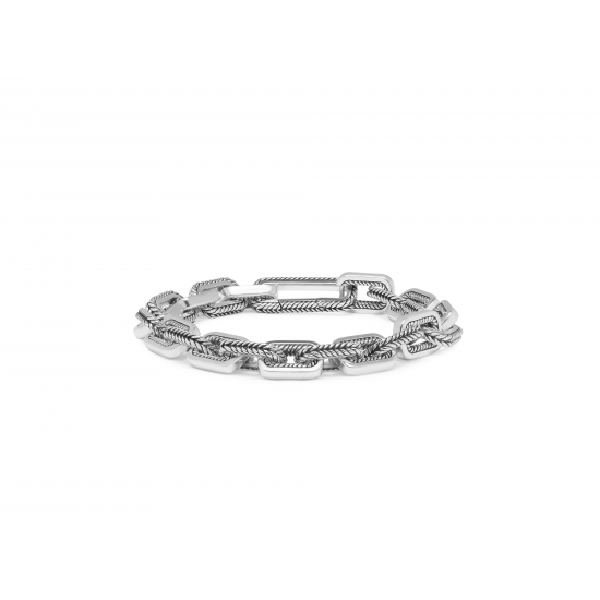 Buddha to Buddha 117-C+ Barbara Link Small Bracelet Silver MAAT 17cm - 40388