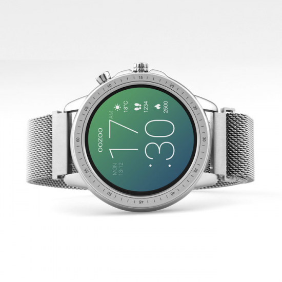 OOZOO Smartwatches  45 mm zilverkleur model Q00305 - 40397