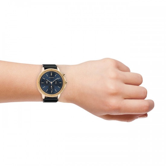 OOZOO Smartwatches  45 mm zwart / rosekleur Q00308 - 40402