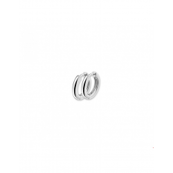 Zilveren Klapoorringen bol - 40183