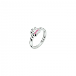Zilveren Ring kroon MAAT 14 - 40241