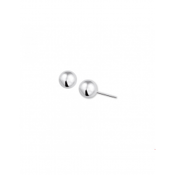 Zilver Oorknoppen bol - 40252