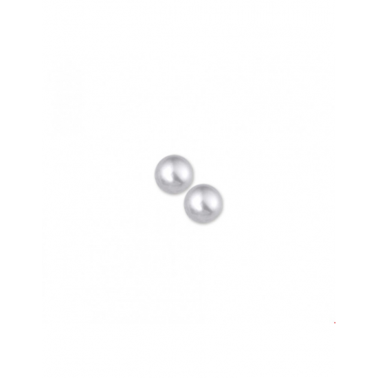 Zilver Oorknoppen parel - 40270