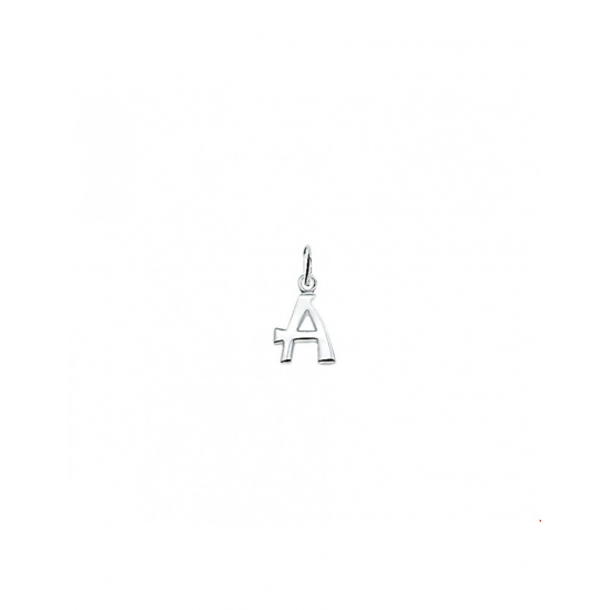 Zilver Bedel letter A - 40312