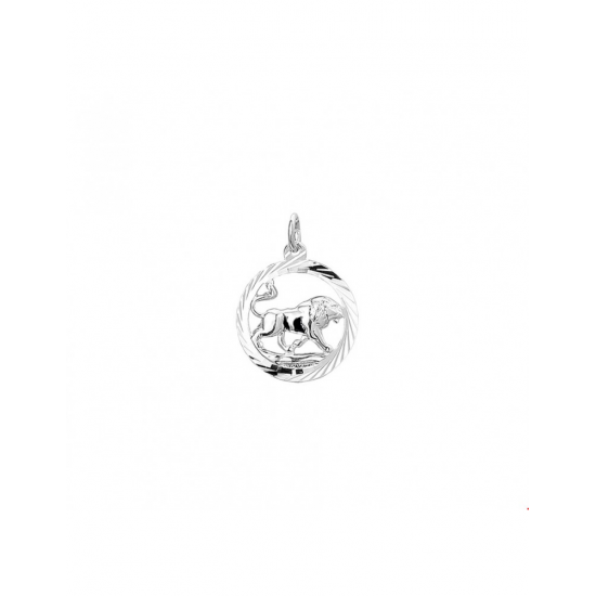 Zilver Bedel sterrenbeeld leeuw - 40315