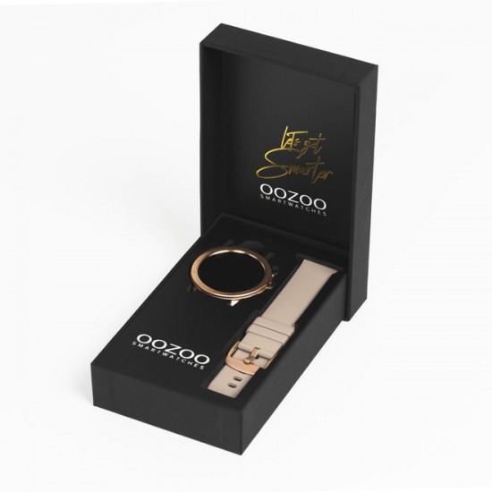 OOZOO Smartwatches 45 mm goudkleur Q00306 - 40400