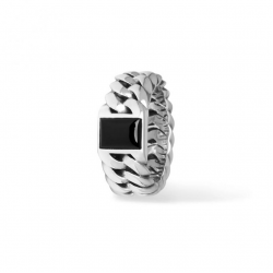Buddha to Buddha 603ON Chain Stone Ring Onyx Silver MAAT 18 - 40408