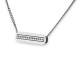 Buddha To Buddha  681 Essential Logo Necklace XS Silver 45,5cm - 40418