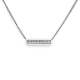 Buddha To Buddha  681 Essential Logo Necklace XS Silver 45,5cm - 40418