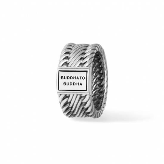 Buddha to Buddha 821 Edwin Small Ring Silver MAAT 19 - 40586
