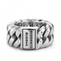 Buddha to Buddha 500 Chain Ring Silver MAAT 22 - 40914