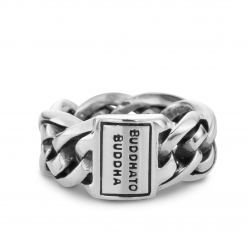 Buddha to Buddha 536 Nathalie Ring Silver MAAT 19 - 40918
