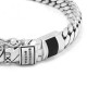 Buddha to Buddha J070BL-E Ben xs Stone Onyx Bracelet Silver MAAT 19cm - 40862