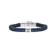 Buddha to Buddha 780MIX BL-E Denise Cord mix BLUE Bracelet MAAT 19cm - 41006