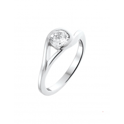 Zilver Ring maat 17,1/4 - 41074