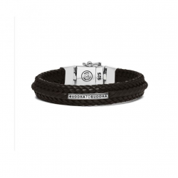 Buddha to Buddha 816BR-E Nurul Small Leather Brown Bracelet MAAT 19cm - 41093