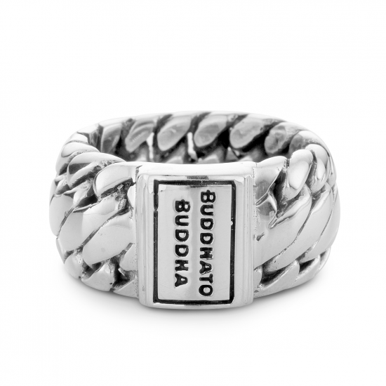 Buddha to Buddha 490 Ben Ring Silver MAAT 22 - 41353