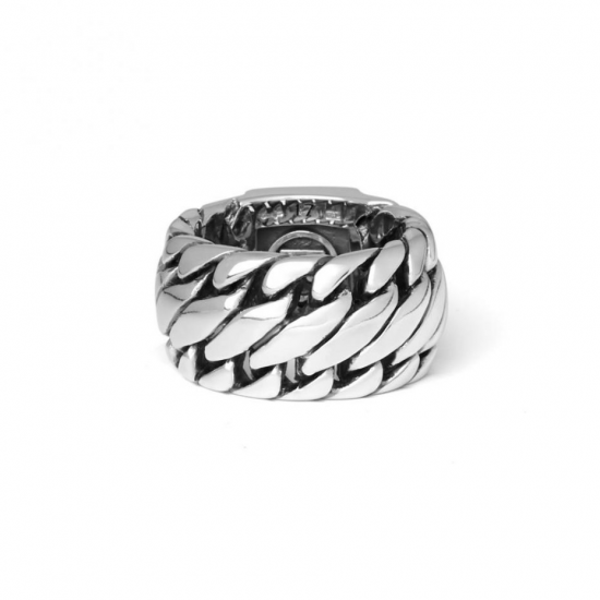 Buddha to Buddha 490 Ben Ring Silver MAAT 22 - 41353