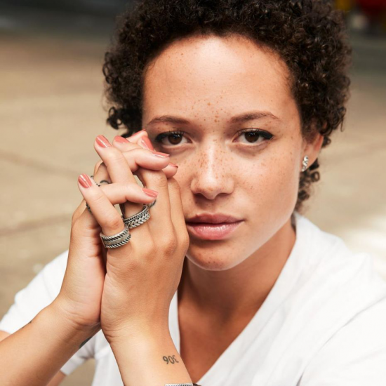 Buddha to Buddha 821 Edwin Small Ring Silver MAAT 18 - 41358