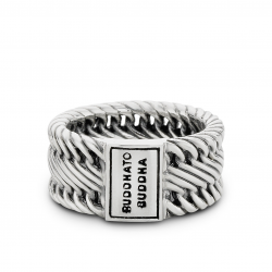Buddha to Buddha 821 Edwin Small Ring Silver MAAT 20 - 41844