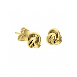 Gouden Oorknoppen knoop - 41987